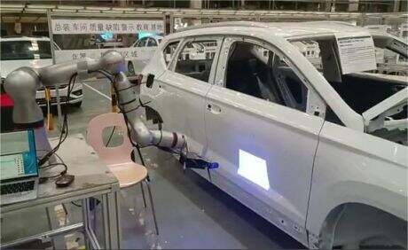 ER Cobot in Automotive Appearance Quality Inspection