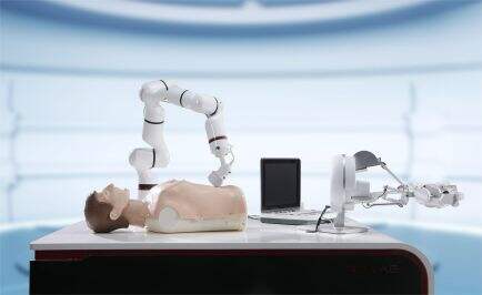 Remote Ultrasonic Diagnosis Robot