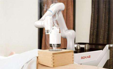 ROKAE Cobot in Thermal Moxibustion Therapy