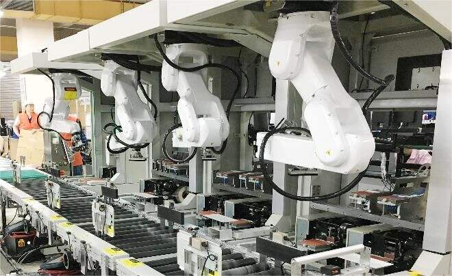 XB7L in Notebook Labeling Production Line
